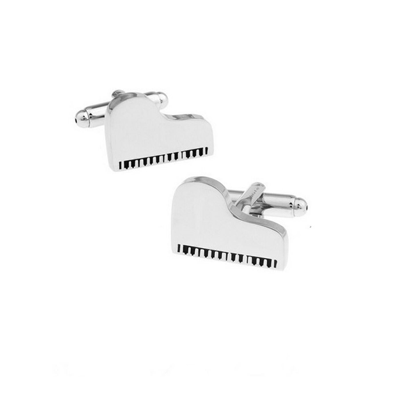 Charles William Music Piano Party Novelty Cufflinks Wedding Gift Smart Musician Play Fashion