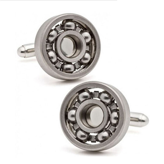 Charles William Mens Luxury Engineer Ball Bearing Tool Cufflinks Wedding Formal Business Unique Gift