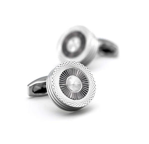 Charles William Premium Silver Cufflinks Unique Design