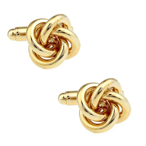 Charles William Gold Knot Cufflinks
