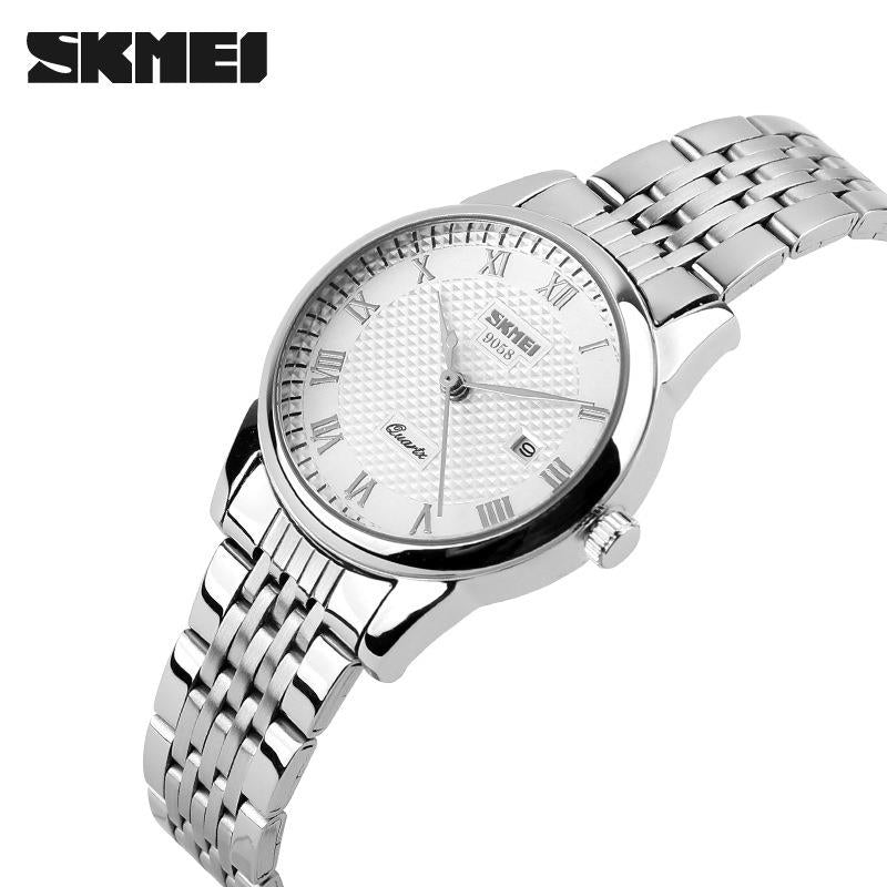 Skmei Mens And Ladies Couple Lovers Watch Set Quartz Classic Luxury Watches