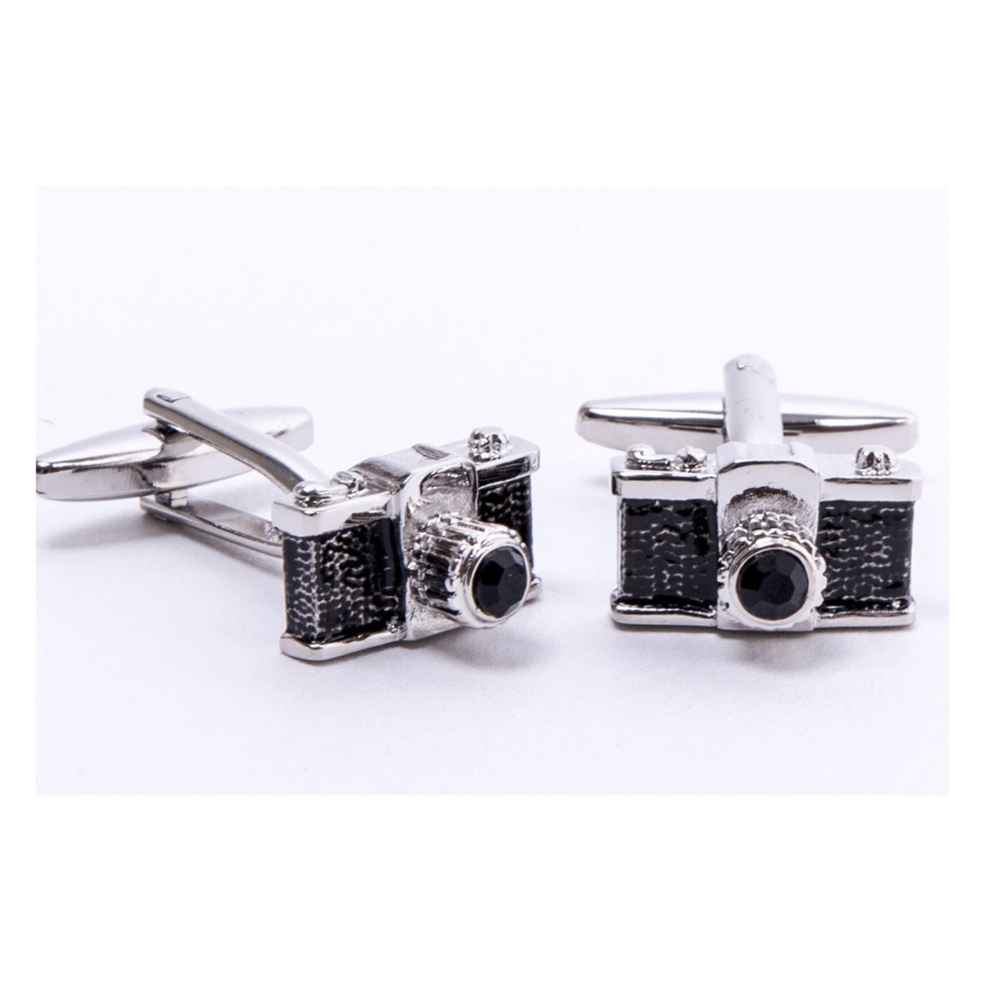 Charles William Camera Novelty Cufflinks Wedding Gift Smart Photographer Picture UK