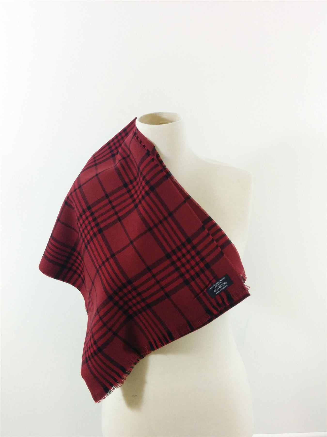 Fashion Scarf Tartan Pattern Winter Warm Men Ladies No Label UK