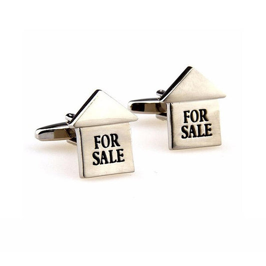 Charles William Silver For Sale Estate Agent Cufflinks Work Present Property Real Estate Investor Buy Sell UK