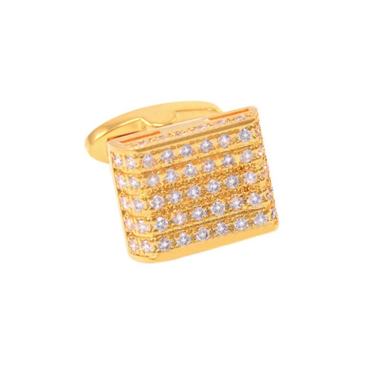 Charles William Beautiful Square Gold Cufflinks