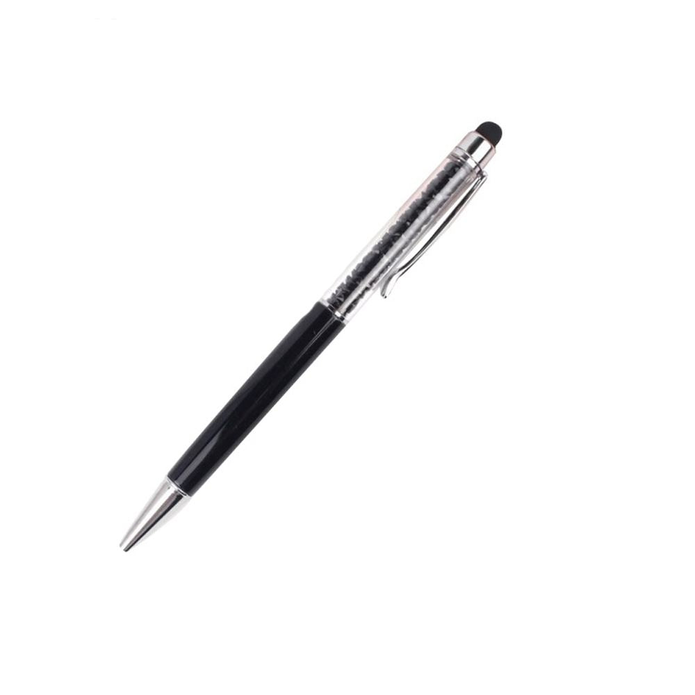 Charles William Crystal Ball Point Gift Pen Made With Real Crystal Elements & Stylus