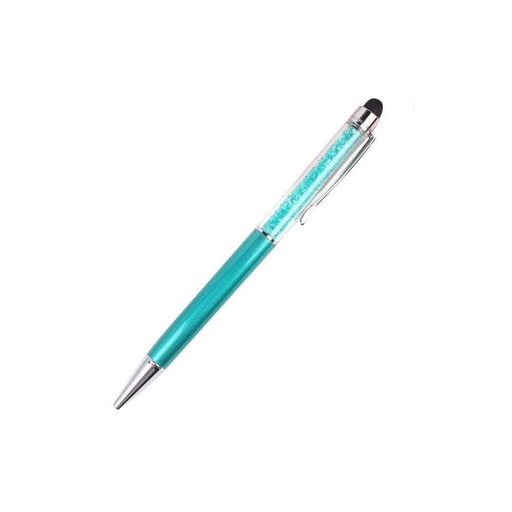 Charles William Crystal Ball Point Gift Pen Made With Real Crystal Elements & Stylus