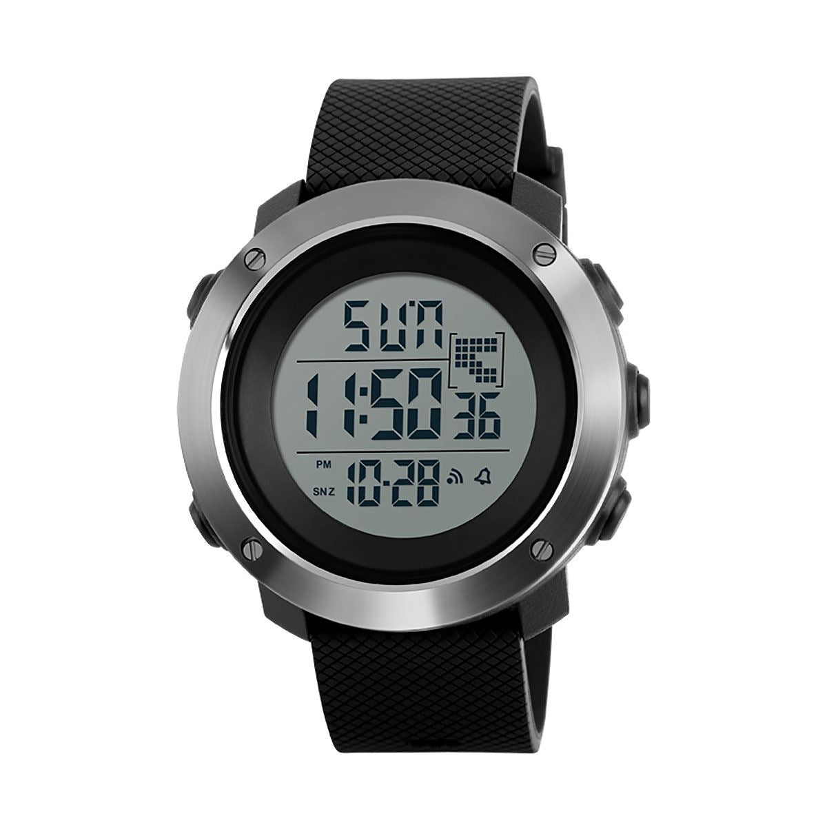 Skmei Extra Large Display Digital Watch 50m Sports Watch Stopwatch & Alarm UK 1267