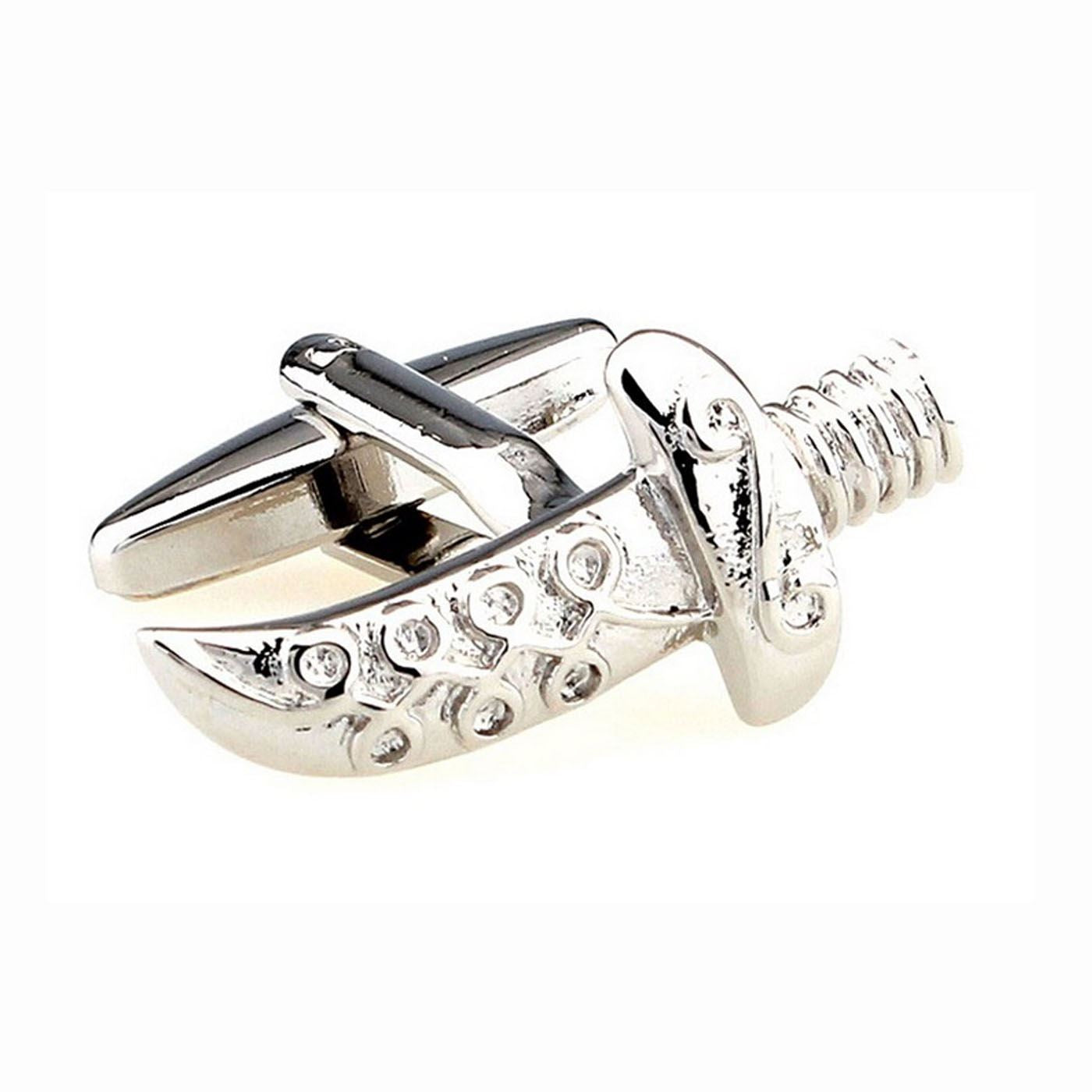 Charles William Mens Ladies Luxury Novelty Dagger Cufflinks Knife Sword Samurai