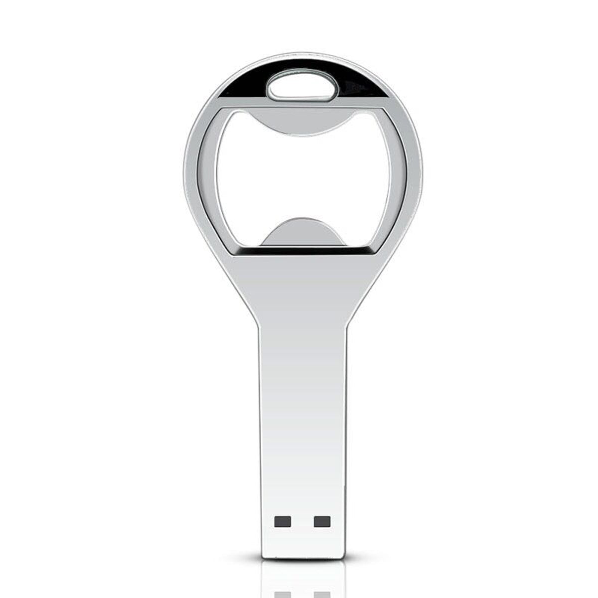 Charles William Cool Gadget Gift Idea Silver Metal USB 8GB Flash Drive Memory Stick Bottle Opener