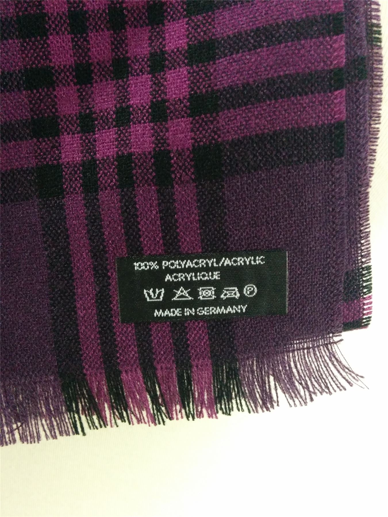 Fashion Scarf - Thin Tartan - Soft Warm Winter Men & Ladies