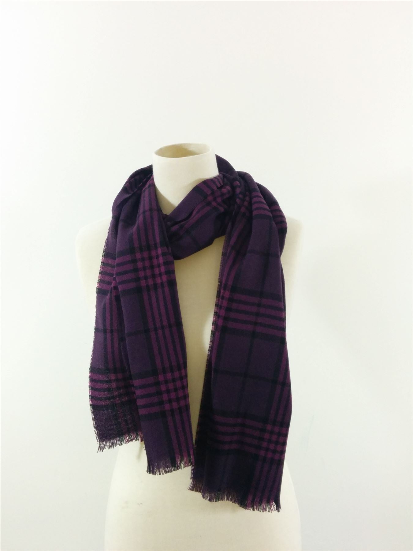 Fashion Scarf - Thin Tartan - Soft Warm Winter Men & Ladies