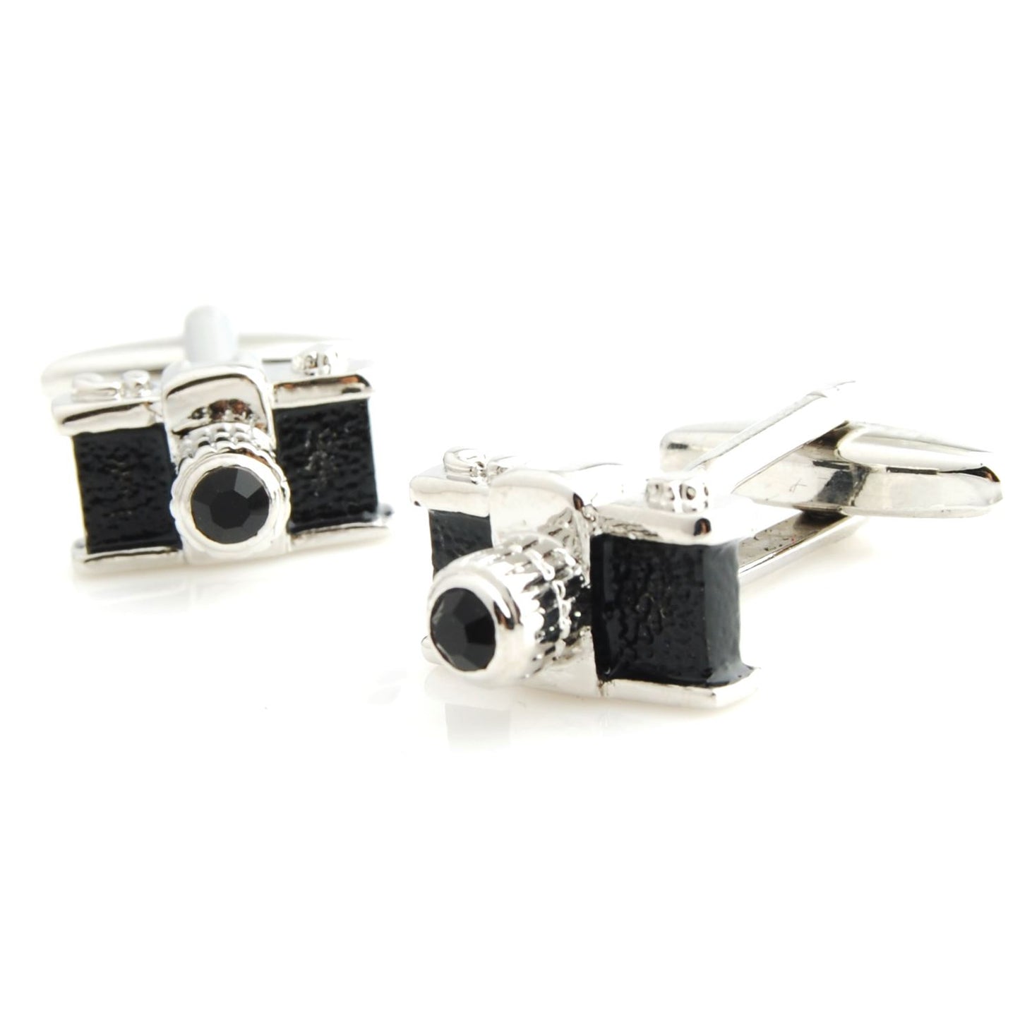 Charles William Camera Novelty Cufflinks Wedding Gift Smart Photographer Picture UK