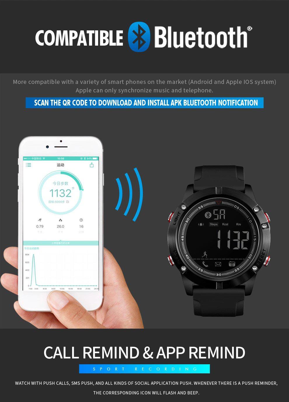 Bluetooth smart watch clearance app