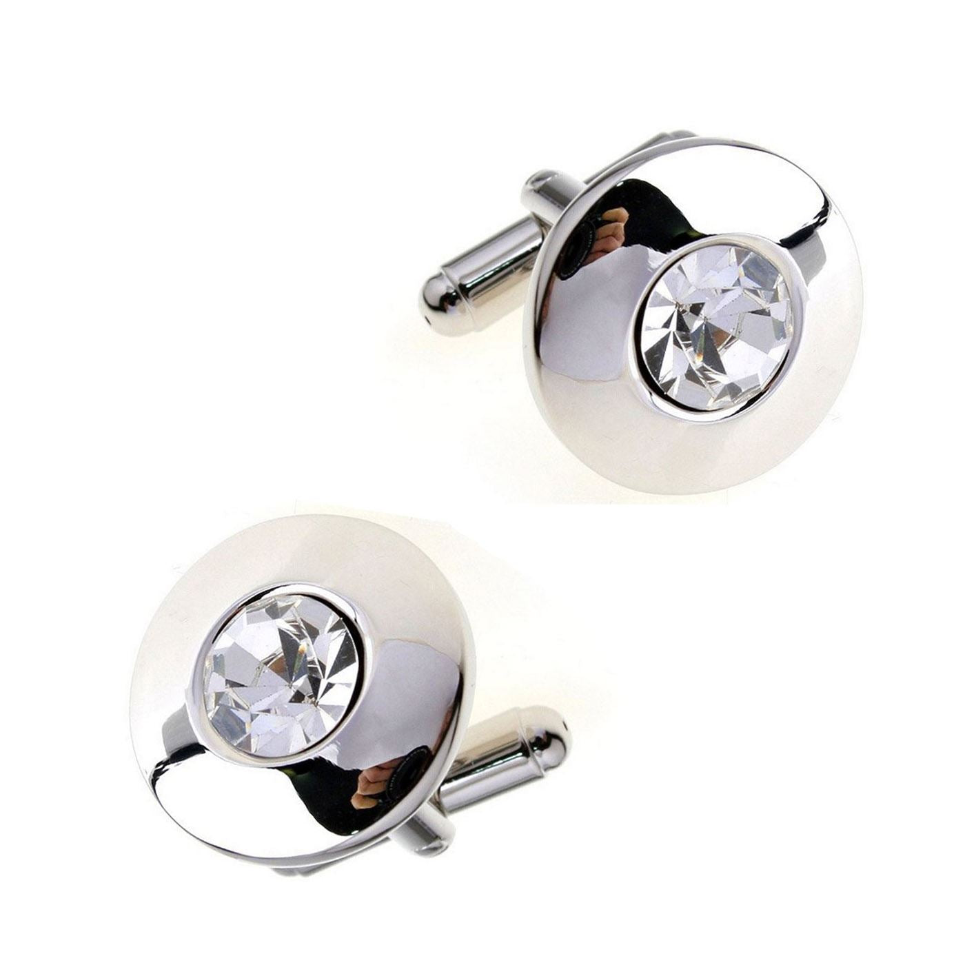 Charles William Mens Ladies Luxury Shirt Cufflinks Exclusive Stone Unique Gift Top Quality